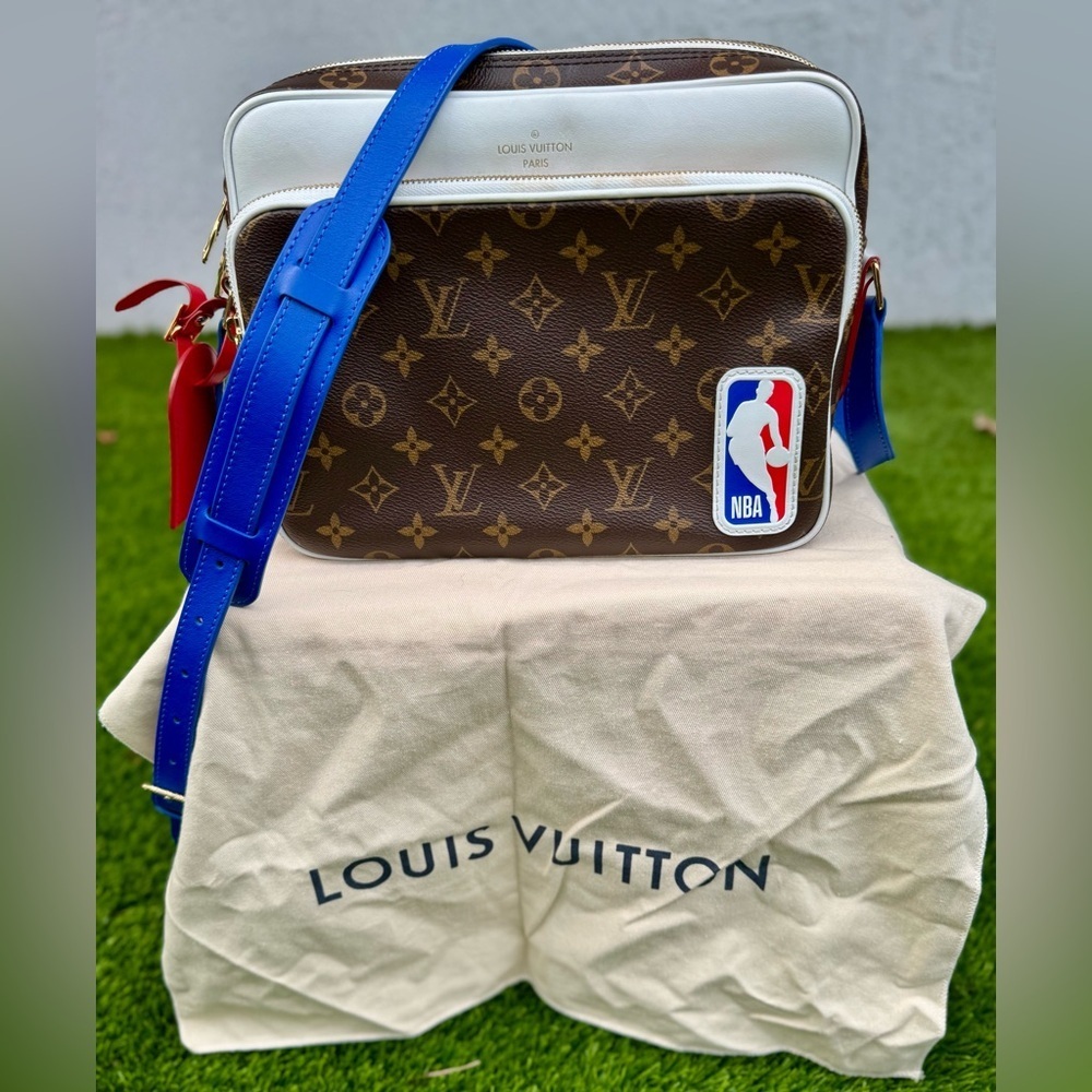Louis Vuitton x NBA LV Bag Brown Nil Messenger Monogram Limited Edition!! - Picture 4 of 16